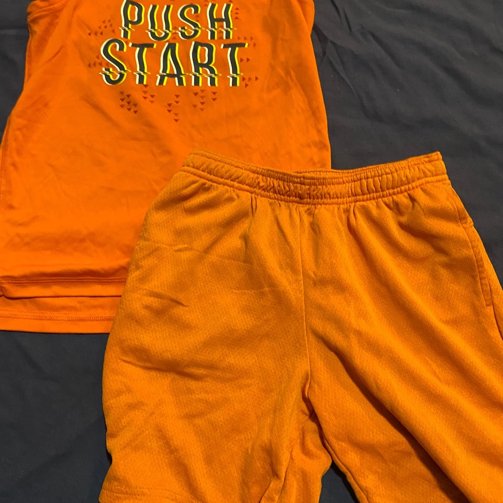 Orange Tanktop & Short (set)